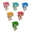 thumbnail image 1 of 50 Pieces Cartoon Buttons Colorful Small Handmade Crafts Cartoon Mixed 2-holes Sewing Accessory Clothes Button Headwear Handicrafts Jackets, 1 of 9