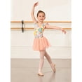 thumbnail image 4 of Aideaone Ballet Leotard for Girls Toddler Dance Dress Outfit with Skirt Ruffle Sleeve 3-8Y, 4 of 7