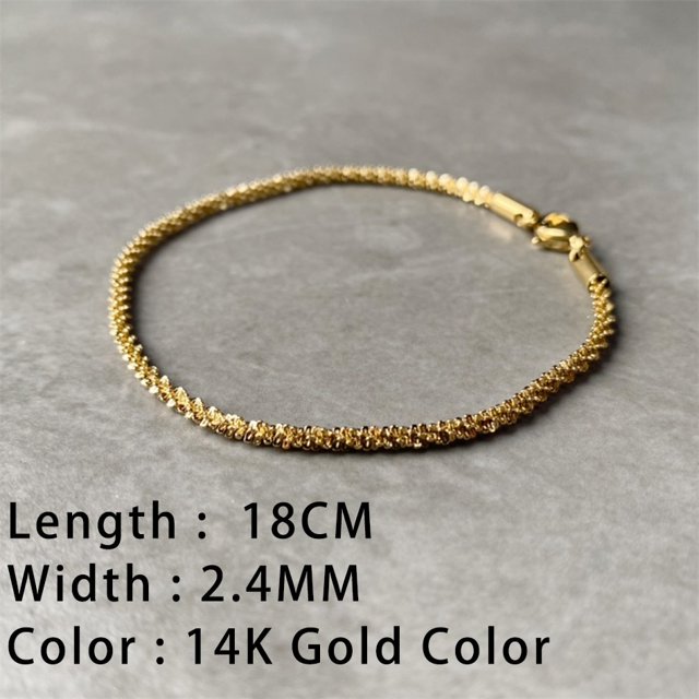 SUNIBI, pulseras clásicas de cadena de serpiente para mujer, pulsera de cadena cubana de acero inoxidable chapada en oro de tendencia, regalos de mujer a la moda, joyería Dengxun unisex