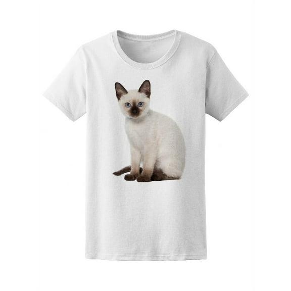 Beautiful Thai Cat T-Shirt Women -Image by Shutterstock, Female XX-Large