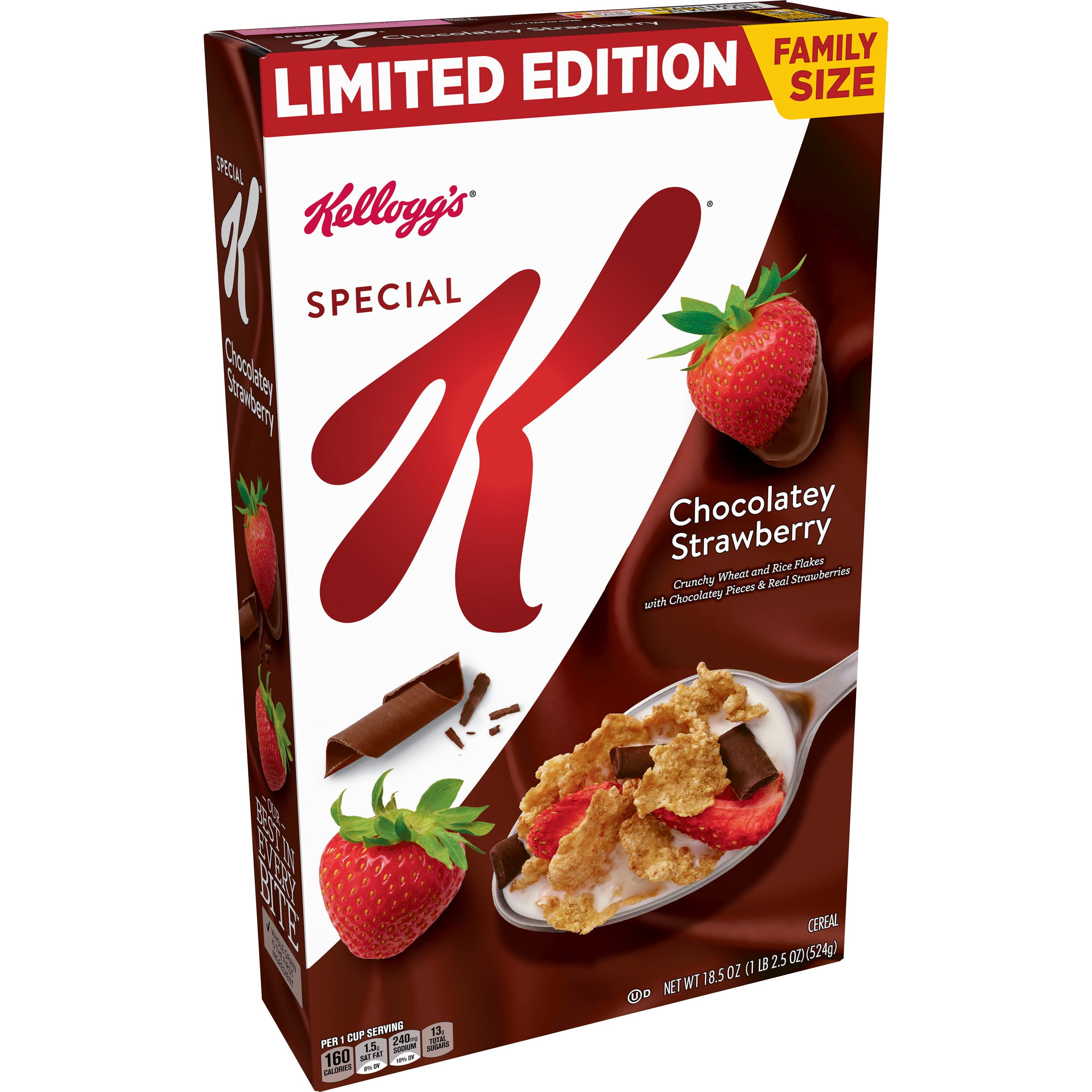 Kellogg's Special K Chocolate Strawberry Breakfast Cereal 18.5 oz