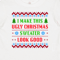 thumbnail image 4 of Inktastic I Make This Ugly Christmas Sweater Look Good Boys or Girls Baby T-Shirt, 4 of 5
