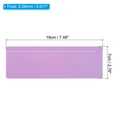 thumbnail image 2 of Uxcell 10 Pcs Guided Reading Strips 19cmx7cm Tracking Highlight Colored Overlay Bookmark Reduce Visual Stress with Line Purple, 2 of 4