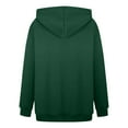 thumbnail image 6 of FYEGRE Road Trip Durable Soft Vintage Hoodie Women's Lightweight Fall Winter Hooded Pullover with Front Pocket Long Sleeve Casual Soft Comfortable Loungewear Ou Dark Green XL, 6 of 9