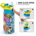 thumbnail image 4 of Adventure Time Stainless Steel Water Bottle with Straw Children's Vacuum Insulated Mug Leak-Proof Water Cup, 4 of 8