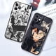 thumbnail image 5 of Funda de silicona suave con trébol negro de Anime para Apple iPhone 15, 14, 13, 12 Mini, 11, XS, XR, X, 8, 7 Pro Max Plus, 5 of 5