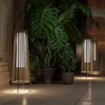 thumbnail image 2 of Simenmax Dusk till Dawn Outdoor Floor Solar Light, Light Brown, 2 of 8