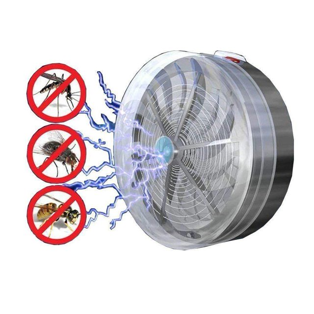 Asesino de insectos solar Asesino de mosquitos de descarga eléctrica Repelente de mosquitos de ahorro de energía inalámbrico