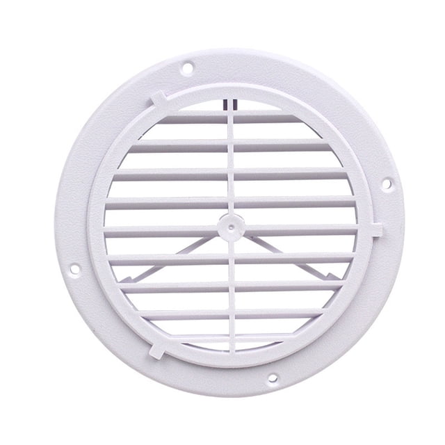 Cubierta de rejilla de ventilación de aire, cubierta de ventilación de conducto de salida para RV, yate, accesorios para barcos, ventilación Accesorios para vehículos recreativos blanco keine Fahne Sidaley VI014993-03B