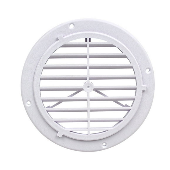 Cubierta de rejilla de ventilación de aire, cubierta de ventilación de conducto de salida para RV, yate, accesorios para barcos, ventilación Accesorios para vehículos recreativos blanco keine Fahne Speravity VI014993-03B