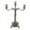 Bronze, variant on Riousery Metal Arms Candelabra European Style Retro Candlestick Holder Romantic Candle Holder Decoration for Wedding Dinner Party Gold and White Five Heads (13.39 inches / 34 cm)[cite: 1]