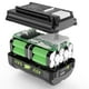 thumbnail image 5 of Batería de litio de repuesto de 40 V 6.0 Ah para herramientas eléctricas Ryobi, 5 of 9
