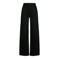 thumbnail image 6 of Free Assembly's Women's and Women's Plus Wide Leg Jeans with Patch Pockets, 30", 32", and 34" Inseams, Sizes 0-28, 6 of 9