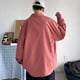 thumbnail image 4 of pstuiky manga larga para hombre, Camisa informal de moda para hombre, con botones, solapa y mangas, transpirable camisetas de hombre xxxl, 4 of 4