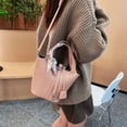 thumbnail image 4 of Bolso de diseño de nicho de alta gama para mujer 2025, nuevos bolsos populares, bolso de cubo portátil de moda y versátil., 4 of 4