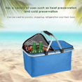 thumbnail image 1 of Bolsa de almuerzo de picnic con aislamiento grande47 * 27 * 23cm LingWen 8390611001537, 1 of 1