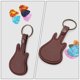 thumbnail image 4 of unbranded 1Jgo Bolsa Porta Púas Guitarra Marrón Con Sofisticado Para Guitarristas Exigentes, 4 of 8