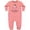 Mauve, variant on Inktastic Future Ballerina Girls Dance Baby Fleece Romper