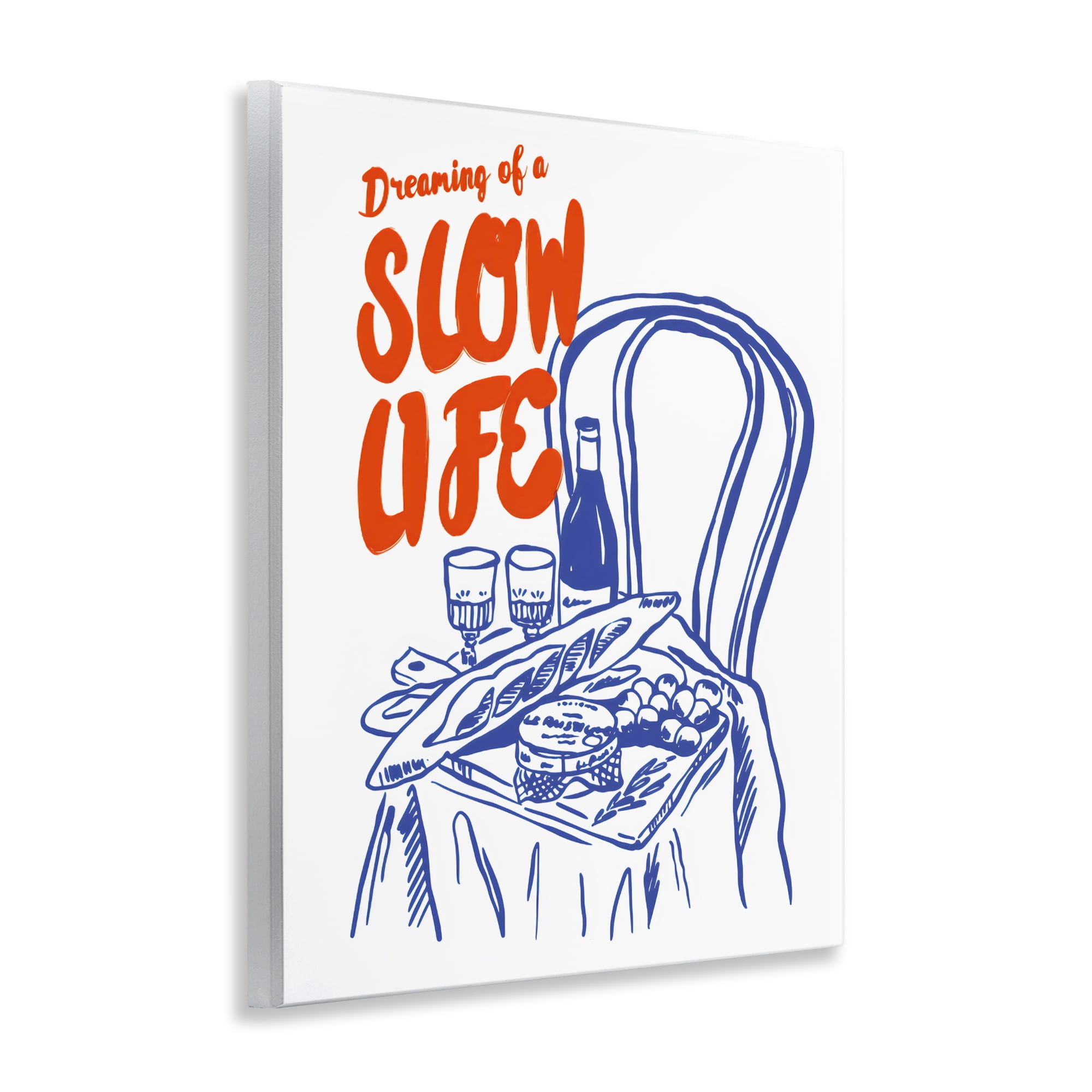 Stupell Industries Dreaming Of A Slow Life Wall Plaque Art, design by The Prints Vibe