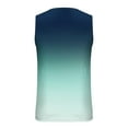 thumbnail image 4 of FAIWAD Casual Beach Tanks for Men Sleeveless Gradient Workout Vest Summer Casual Lightweight Athletic Tee Shirts, 4 of 4