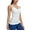 #3 White,Lace straps, variant on FITVALEN Women's Shapewear Cami with Built in Bra Tummy Control Tank Top V Neck Lace Shaper Camisoles