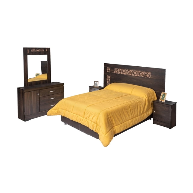 Recamara King Size 5 Piezas Kessa Muebles Maui