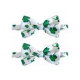 thumbnail image 1 of 2 pajaritas de trébol con estampado dorado para festival, accesorios de fotos para el Día de San Patricio (blanco), 1 of 7