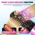 thumbnail image 4 of OVIMAZ Cordless Hair Straightener Brush, Portable Ionic Anti-Frizz Hair Straightening Comb with 3 Temperature Settings, Fast Heating, 4000mAh Type-C Rechargeable Travel Hair Styling Tool, 4 of 8