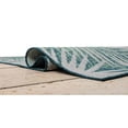 thumbnail image 2 of HR HANDCRAFT RUGS Waterproof Leaf Pattern Outdoor Rug Stain/Fade-Resistant Forest - 7'6" x 10', 2 of 5