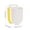 Yellow-S, variant on Wall Mounted Laundry Hamper - Foldable and Removable Basket for Bathroom and Bedroom, Large Capacity Dirty Clothes Organizer