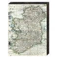 thumbnail image 1 of Designocracy 85091-IR-18 Carte de l'Irlande Design Rustique Bois Récupéré Décoration Murale, 1 of 1