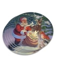 thumbnail image 1 of Christmas Holiday Santa Magic Peace Doves Novelty Coaster Set, 1 of 4