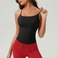 thumbnail image 1 of Boovnll Camisoles pour Femmes, Camisoles à Manches Courtes Unies à Col Rond pour Femmes, Débardeur pour Femmes, Débardeur à Bretelles Spaghetti, Camisole, 1 of 4