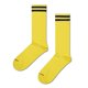 thumbnail image 3 of Happy Socks Calcetines unisex, paquete de 3 - Calcetines lisos, algodón, rayas, colores lisos, mezcla de algodón Negro/Amarillo/Gris 36-40, 3 of 4