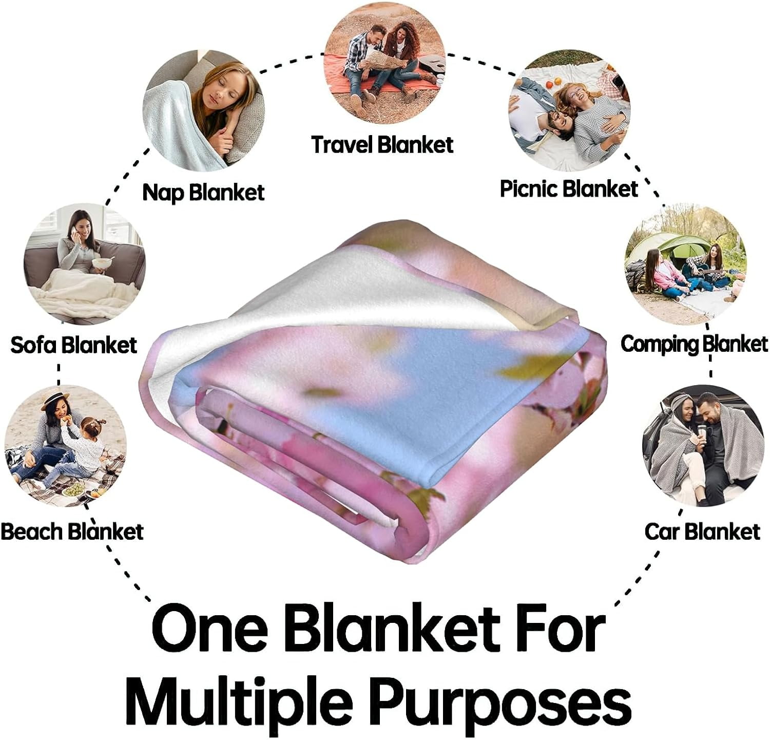 Cute Christmas Corgi Blanket - Festive Dog Fleece Throw,Gifts for Users Adult, Soft & Warm,Lightweight, for Holiday Decor,Winter Celebration, and Room Home Accents 40x50in