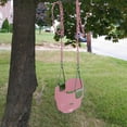 thumbnail image 5 of KINSPORY Toddler Swing Set, 59" Heavy-Duty Coated Iron Chains Baby Swing, High Back Full Bucket Infant Seat with Tree Straps, Backyard Outdoor Indoor, 5 of 8