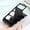 black, variant on Remote Control Holder 4 Slot Desktop Storage Box Tv Air Conditioning Remote Control Sun Glasses Stand Holder Home Desk Shelf