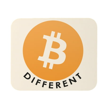 Bitcoin Be Different Logo Mouse Pad price history on PriceWatchPro