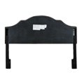 thumbnail image 4 of Home Fare Upholstered Headboard Charcoal Fabric Full Queen, 4 of 5