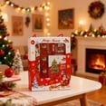 thumbnail image 2 of Christmas Stationery Gift Set, Include 2 Christmas Pencil Eraser Ruler Sharpener Xmas Decoration Sets Stationary Gift Set Xmas, Snowman Shape Stationery, 2 of 8