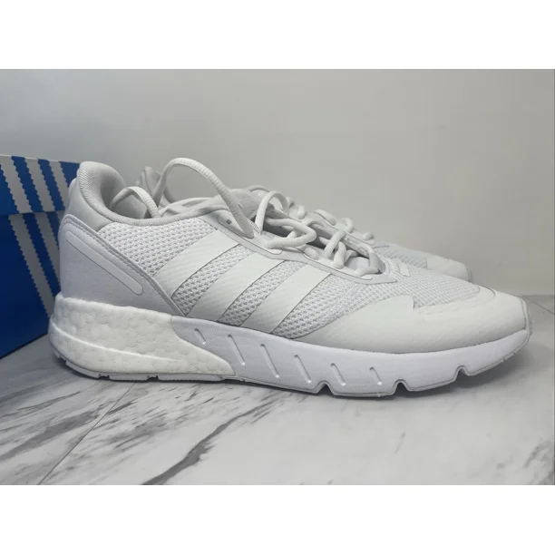 Ad-id-as ZX 1K Boost Original Men Size 7.5 White Athletic Running Sneakers FX6516