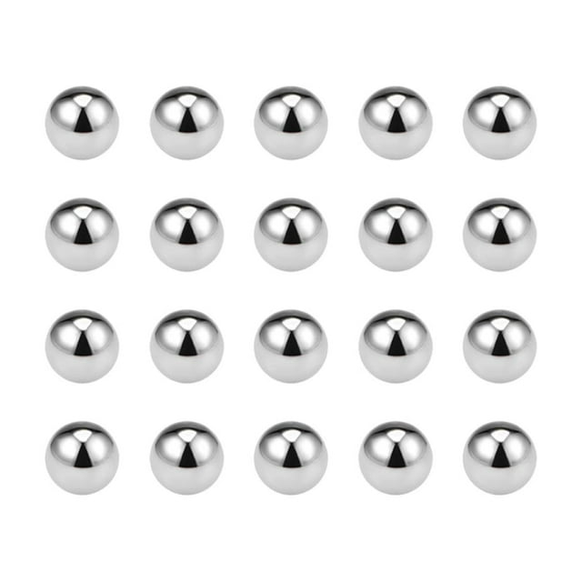 Uxcell Billes de Roulement Métriques 316L Acier Inoxydable G100 Précision, 3mm