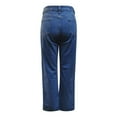 thumbnail image 7 of Sngxgn Women's Jeans Pants Flare with Pockets,Tummy Control High Waisted Casual Pants(A,L), 7 of 7