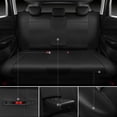 thumbnail image 4 of Juego completo de fundas para asientos de coche CAR PASS, universales, de piel, color negro, 4 of 8
