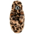 thumbnail image 4 of Brinley Co. Women's Soft Faux Fur Slip On Slippers, 4 of 6