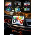 Wireless Carplay Touchscreen with 4K Dash Cam Portable Apple Carplay