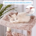thumbnail image 4 of Torre para Gatos Hey-brother Muchroom con Cama y Poste para Rasguñar, 4 of 7