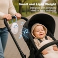 thumbnail image 2 of White Noise Machine for Baby Sleep with 20 Soothing Tracks, 4 Sound Types, Portable Sleep Aid for Infants, Rechargeable Battery, 30/60/90min Timer, Child Lock, Volume Memory for Travel Use, 2 of 8