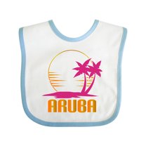 Inktastic Aruba Apparel for Cruise Girls Baby Bib