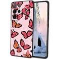 thumbnail image 1 of Butterflies-73 Phone Case, Degined for Samsung Galaxy S23 Ultra Case Men Women, Flexible Silicone Shockproof Case for Samsung Galaxy S23 Ultra, 1 of 1